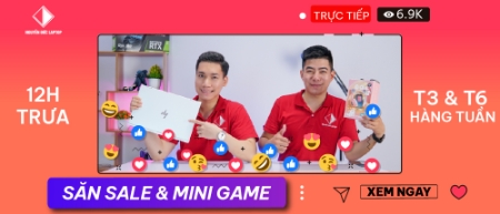 Hình ảnh cho bài đăng trên blog LIVESTREAM HÀNG TUẦN T3 & T6 | SĂN SALE VÀ MINI GAME